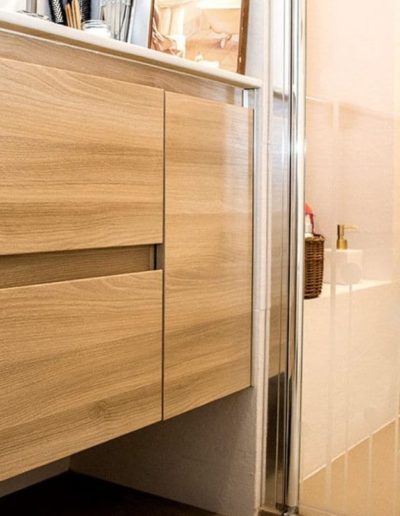 muebles madera bano Madrid