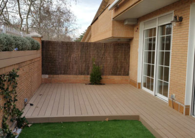 instalar tarima patio madrid